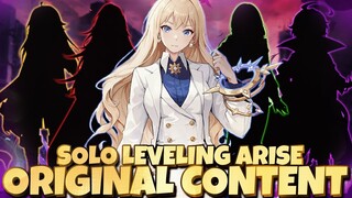 MORE ORIGINAL CHARACTERS COMING 😲 HUGE PLANS FOR ORIGINAL CONTENT/STORY - Solo Leveling Arise