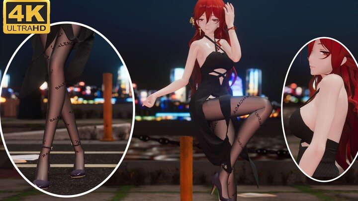 【4K布料\MMD.3D\星穹铁道】姬子：心在跳—似爱情如烈火💋