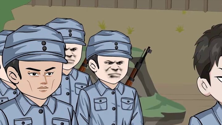 They just lost five of their comrades! But they all smiled.