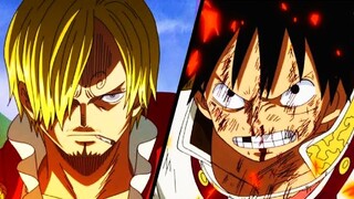 LUFFY VS SANJI MOMEN PALING EMOSIANAL DI ONEPIECE‼️