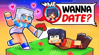 DATING as a CRAZY FAN GIRL in Minecraft!