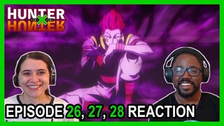 HISOKA'S BACK! Hunter x Hunter Episode 26, 27, 28 Reaction