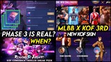 PHASE 3 FOR KOF EVENT 2024 IS REAL? | NEW KOF SKIN IN MLBB X KOF 3! - MLBB