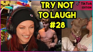 TRY NOT TO LAUGH CHALLENGE #28 (TikTok Edition) | Kruz Reacts