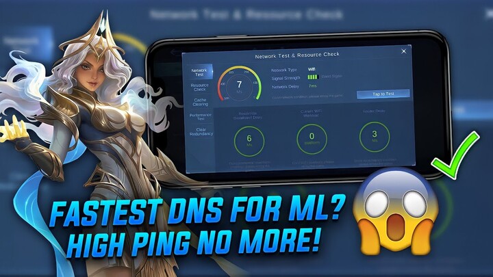 New! Fastest Gaming DNS for Mobile Legends! Working in WIFI & DATA - Fix Lag in MLBB