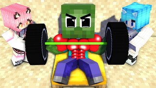 Monster School : Baby Zombie and Difficult Father - Sad Story - Minecraft Animation