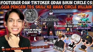 YOUTUBER DAN TIKTOKER FF UDAH PADA BIKIN CIRCLE SQUAD CS! DI SEKOLAH KALIAN KAPAN?🤣