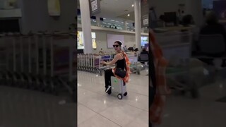 JANE DE LEON ON HER AIR WHEEL PH TRAVEL BAGGAGE making HER travel more convenient and fun. #jane