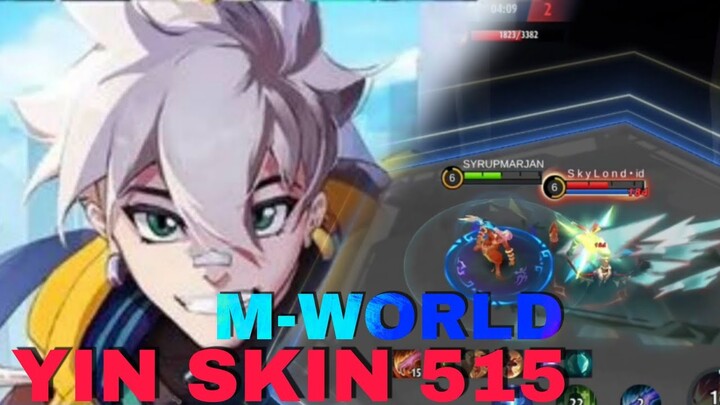 REVIEW SKIN YIN 515 M-WORLD || SKIN TERBARU YIN || UPCOMING YIN SKIN MOBILE LEGENDS || MOBILE LEGEND