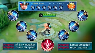 WANWAN 6x WINDTALKER BUILD ( Enemy Laugh At My Build🤪 ) - bilibili