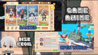 Game Anime Open World Dengan Size Rendah & Grafik Yang Luar Biasa HD - GM Anime RPG