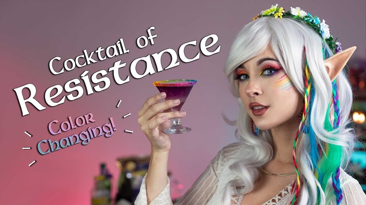 D&D Drinks: Color-Changing Cocktail of Resistance