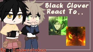 Black Clover React To.. || Lazy 😪