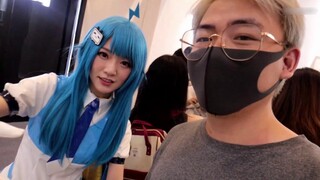 [Six Paths] Weird guy actually openly pinched the official 22 girl? (Attached: Helping Mr. Rui get o