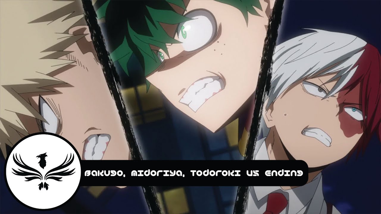 Bakugo, Midoriya, Todoroki VS Ending | My Hero Academia | Dub - BiliBili