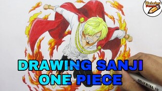 menggambar sanji dengan mudah