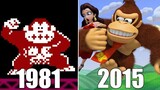 Evolution of Donkey Kong Games [1981-2015]