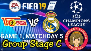 FIFA 19: UEFA Champions League | Union Berlin 🇩🇪 VS 🇪🇸 Real Madrid