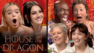 House Of The Dragon Cast vs. 'The Most Impossible Game of Thrones Quiz' | PopBuzz Meets