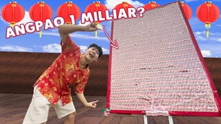 REKOR DUNIA!! ANGPAO RAKSASA ISI UANG 1 MILIAR!! SE TINGGI RUMAH