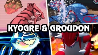 Pokémon Game : Kyogre and Groudon Signature Moves (2002 - 2022)