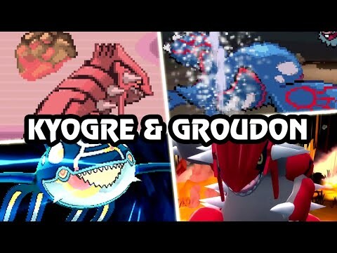 Pokémon Game : Kyogre and Groudon Signature Moves (2002 - 2022)
