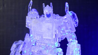 Saya ingin menyebutnya Ice Sculpture Pass, Transformers Movie Gaiden MG versi transparan Optimus Pri