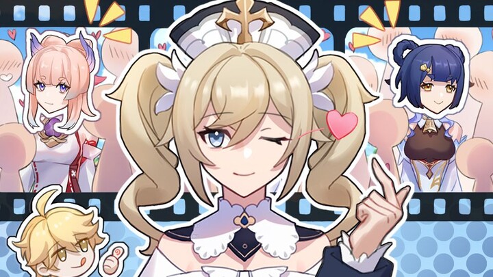 [ Genshin Impact ] Barbara: Oops, we're doubles