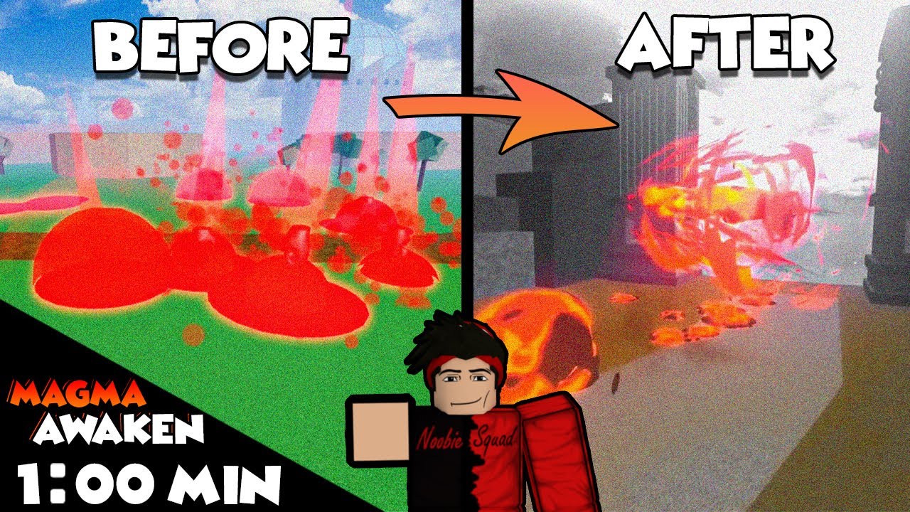 🔥 Awakened Magma Showcase│Blox Fruits 