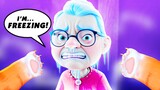 I FROZE Grandma in the FREEZER! - I Am Cat VR