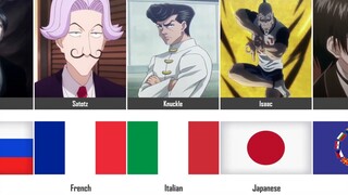 Hunter x Hunter Characters Nationalities