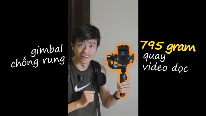 DJI RS 3 Mini ✅ Gimbal cho Vlogger siêu rẻ, dưới 7 triệu!