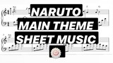 Naruto Main Theme | Sheet Music (Finally!)