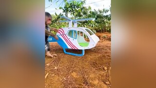 Naughty Bi Bi flies helicopter to harvest fruit to make watermelon juice thucung🔔 monkey🔔 thucung thucungvuinhon