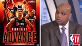 Inside The NBA react to Heat hold off Hawks 97-94 in Game 5 to advance to 2nd round of NBA playoffs