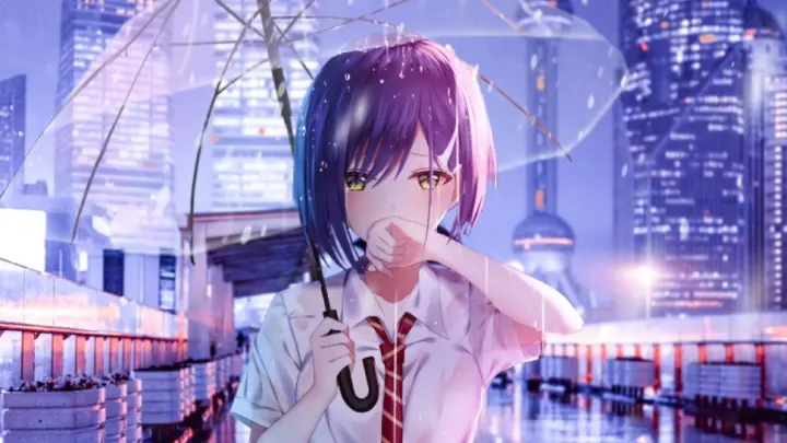 [MAD]Aesthetic love and rain scenes in anime|<Yu Ai>