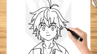 วิธีการวาด เมลีโอดัส บาปทีละขั้นตอนการสอน ดาวน์โหลดฟรี หน้าระบายสี