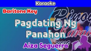 Pagdating Ng Panahon by Aiza Seguerra (Karaoke : Baritone Key)