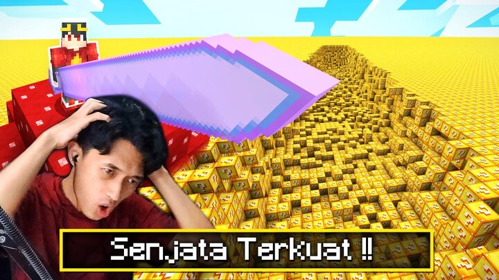 Aku Mendapatkan PEDANG TERKUAT Dari DUNIA LUCKY BLOCK Minecraft