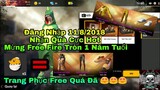 [ Garena Free Fire ] Nhận Quà Free Fire - Trang Phục Miễn Phí Nhân Ngày 11_8_2018 Game Tròn 1 Năm