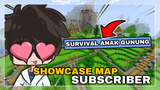 ( MCPE ) Map Survival ANAK GUNUNG Bikin HATI TENANG - Minecraft Survival Indonesia