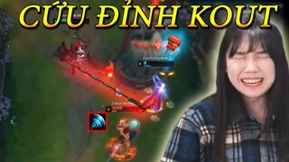 KHỔ THÂN Nữ Streamer "KHÓC ÒA"  Khi Tự Chết - Pha ÁN TỬ cứu team Đỉnh Kout - Highlights Season 9 #6