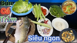 Bún cá thơm ngon chuẩn vị/ẩm thực Vinh Béo TV