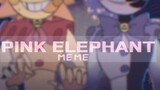 [Fanart] Pink Elephant - meme - Fnaf Security Breach - Sun & Moon
