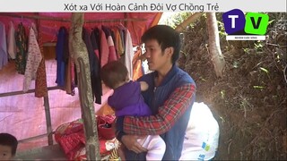 Xót xa Với Hoàn Cảnh Đôi Vợ Chồng Trẻ 4 Đứa Con Ở Trong Ngôi Nhà Bạt Chỉ Có 7m Vuông p3