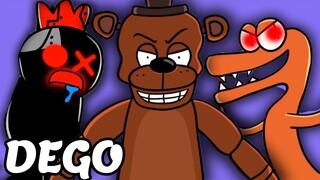 FIVE NIGHTS AT FREDDY'S VS RAINBOW FRIENDS EXE - CANCIÓN DEGOBOOM (OFICIAL)