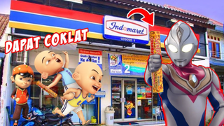 ULTRAMAN DYNA BELI COKLAT VALENTINE UNTUK BOBOIBOY DAN KAWAN KAWAN - GTA 5 MOD UPIN IPIN