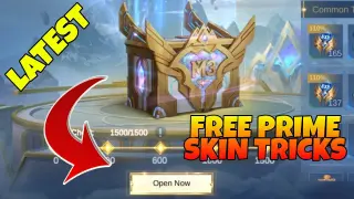 GET FREE M3 PRIME SKIN CHEST 2022 | OPENING PRIME SKIN CHEST | FREE SKIN IN MOBILE LEGENDS