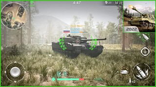 Tank Warfare PvP Blitz Game Android Gameplay (Mobile, Android, iOS, 4K, 60FPS) - Strategy Games