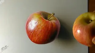 Perform a Christmas magic trick and turn into an apple on paper